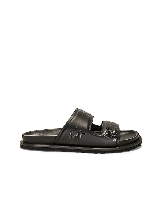 【BURBERRY】 Thor Sandals Burberry Thor Sandal in Black | FWRD