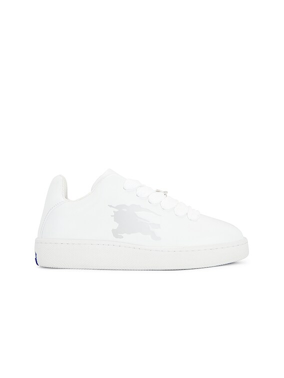 Burberry Box Sneaker in White | FWRD