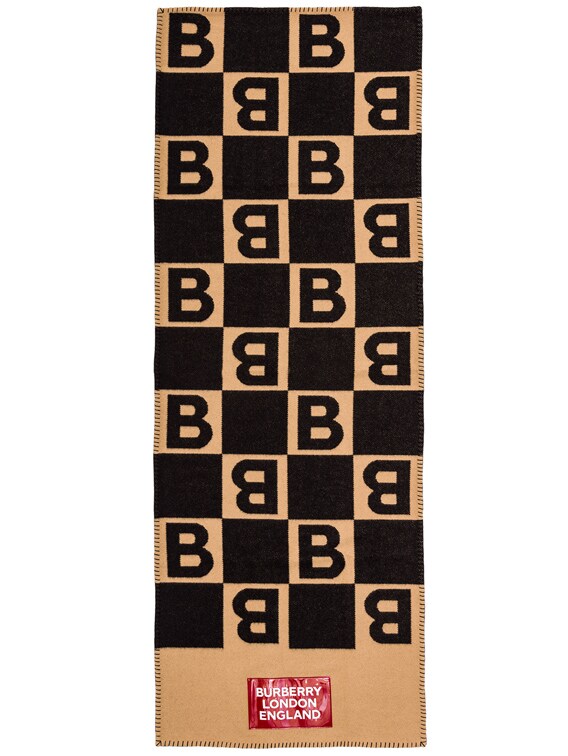 burberry b scarf