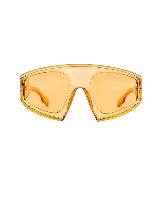 Burberry Brooke Sunglasses in Transparent Orange | FWRD