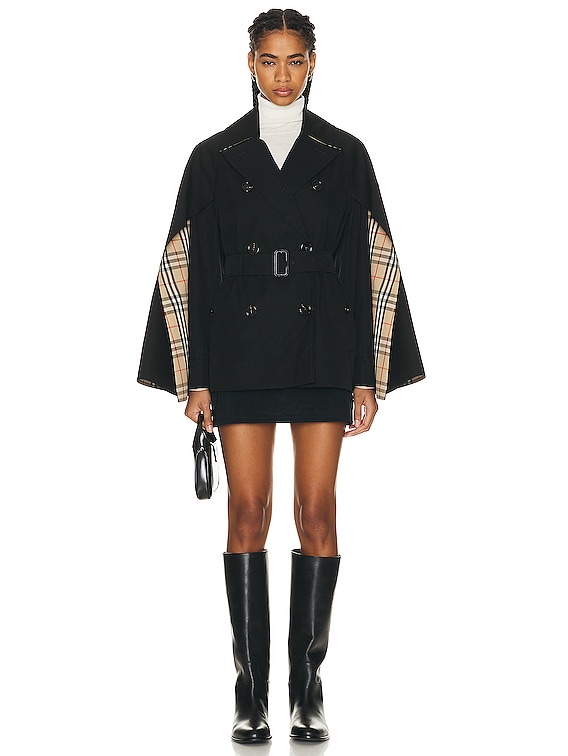 Burberry hot sale cape coat