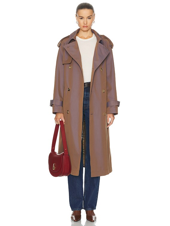 Burberry トレンチ - Dusk | FWRD Burberry トレンチ - Dusk | FWRD