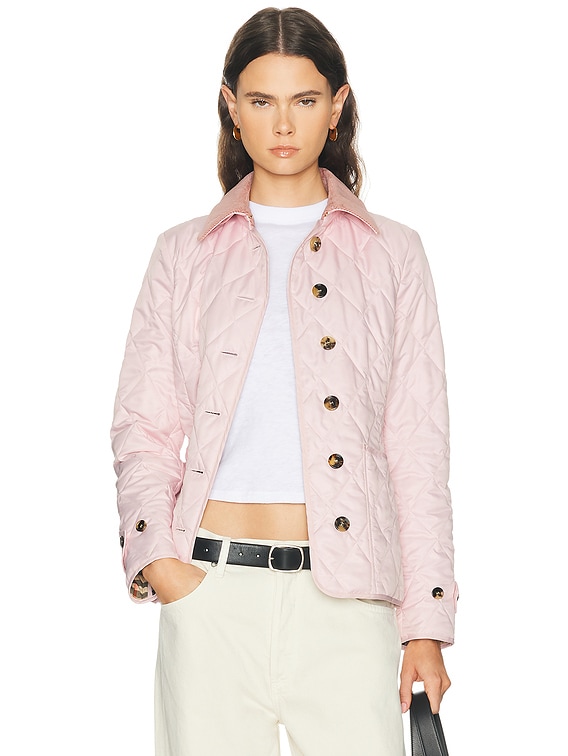 Burberry Fernleigh Jacket in Mallow Pink | FWRD