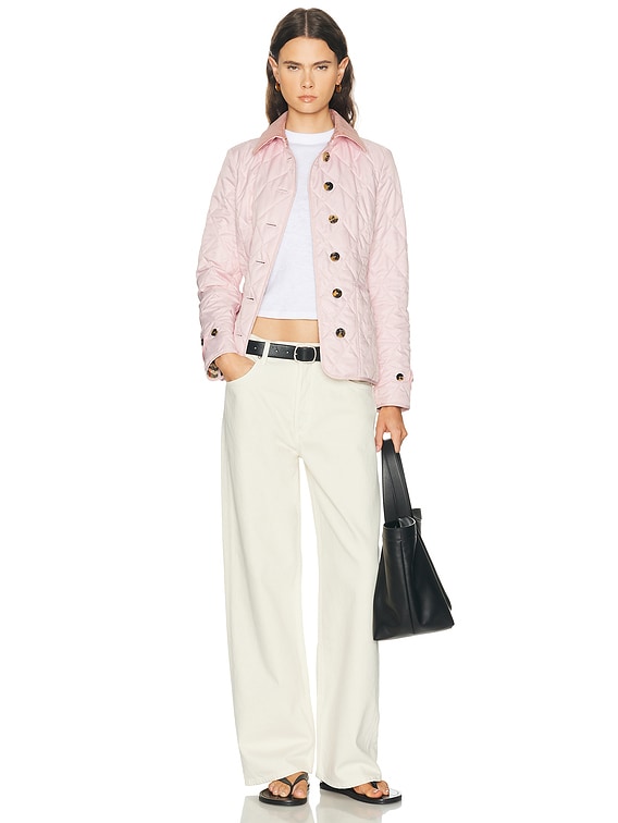 2024新発 レザージャケット グレー Burberry バルーンスリーブ