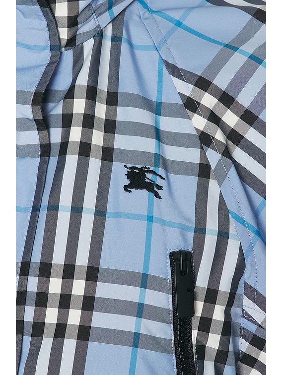 Burberry Layham Jacket in Cornflower Blue IP Check | FWRD