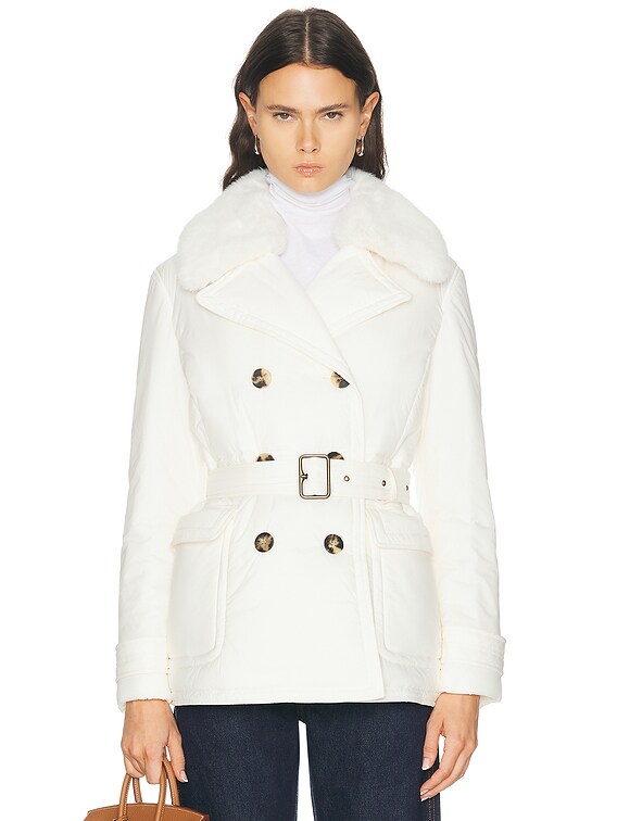 Burberry HERFORD ジャケット - Tundra White | FWRD