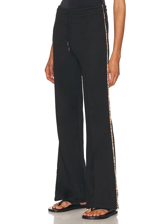 Burberry Flare Trouser in Black | FWRD