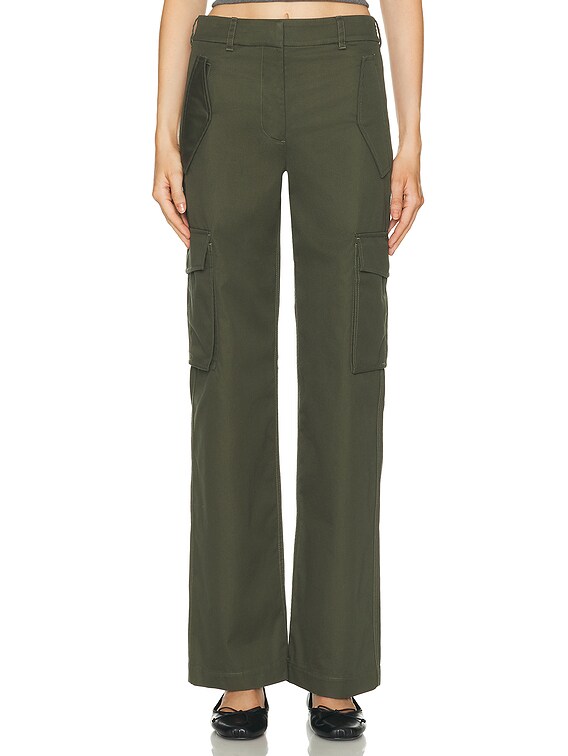 Burberry カプリパンツ Burberry Freja Cargo Pant in Marrow | FWRD