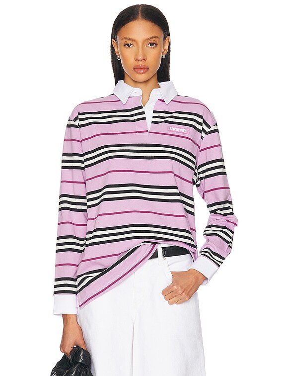 Long Sleeve Polo Top