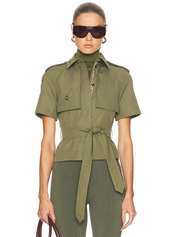 Burberry Liv Top in Pasture | FWRD