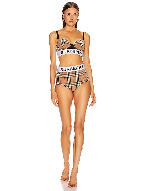 Burberry deals bikini top