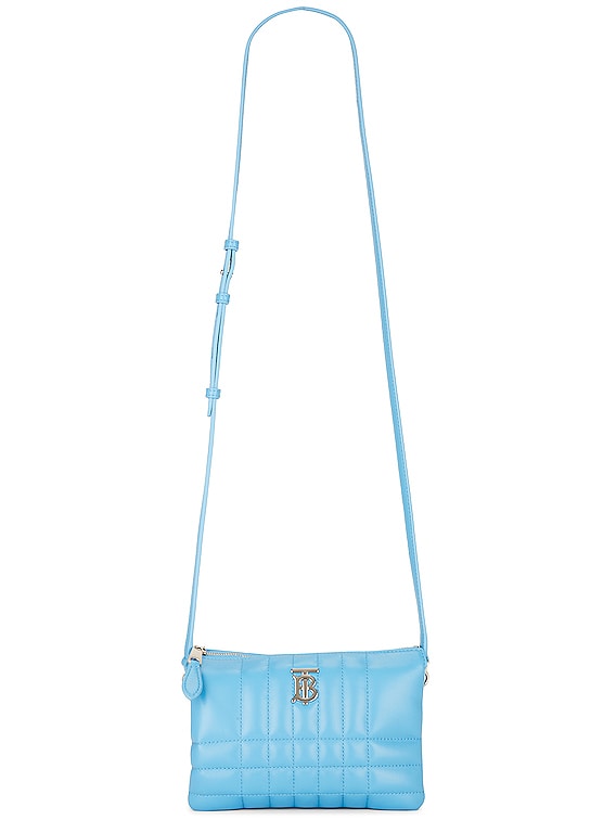 Burberry Lola Double Pouch Bag in Blue