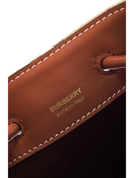 Large London Tote in Briar Brown/black | Burberry® Official