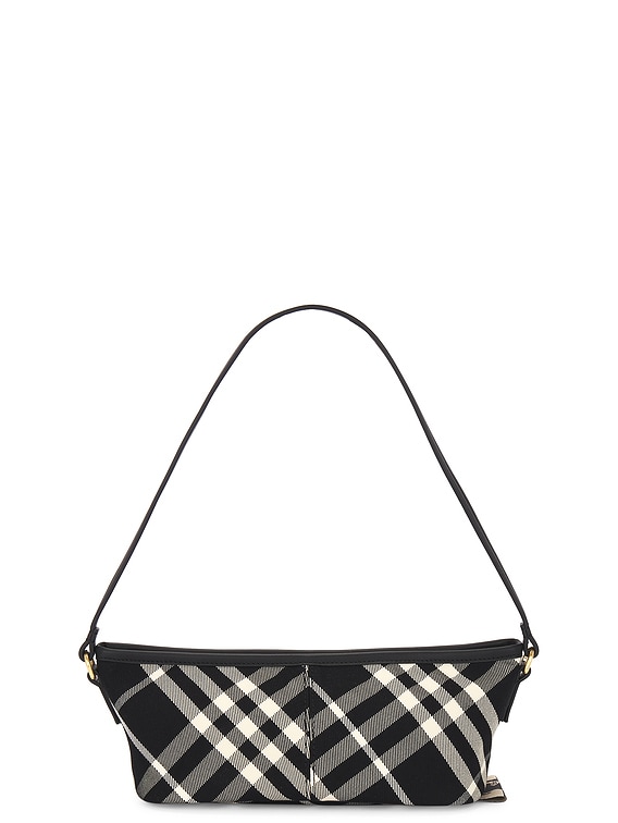 【送料&関税込】Burberry Check Baguette Bag Burberry London Haymarket Check Baguette Shoulder Bag