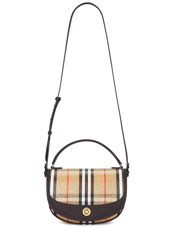 Burberry Highlands Crossbody Bag in Sand | FWRD