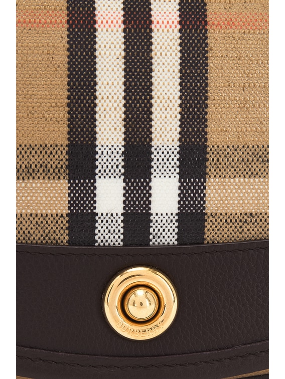 Burberry Highlands Crossbody Bag in Sand | FWRD