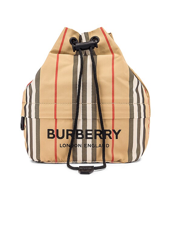 Burberry Phoebe Stripe Pouch in Archive 