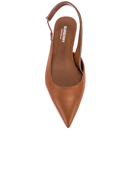 burberry slingback flats