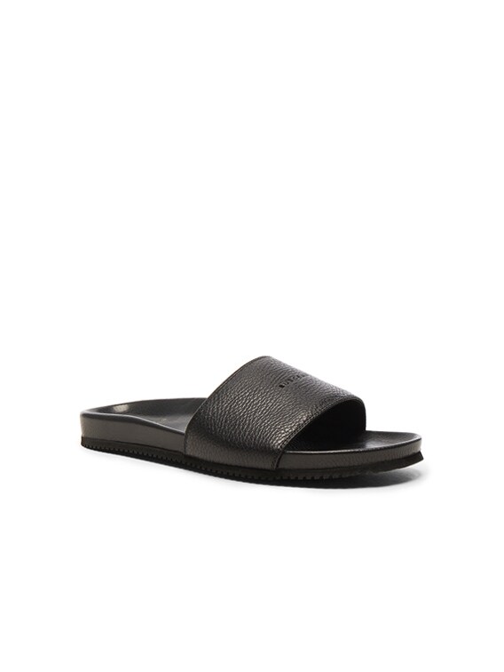 Leather Classic Slide Sandals