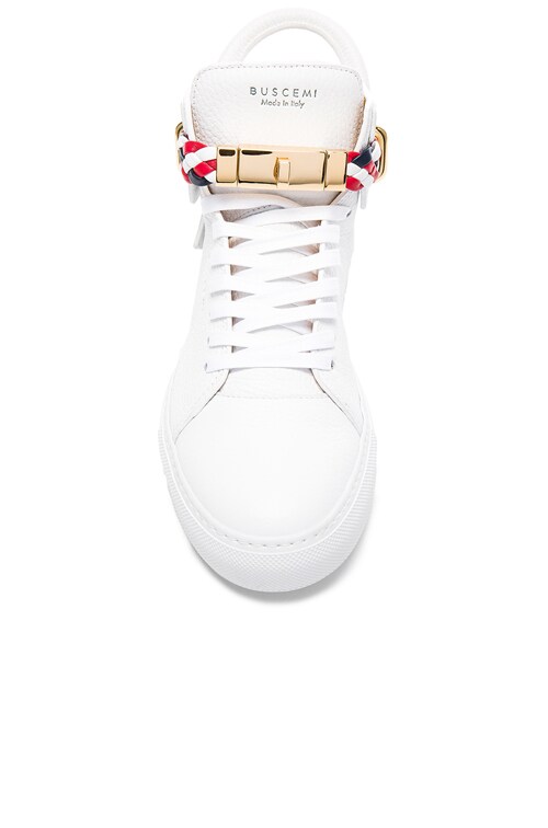 white buscemi high tops