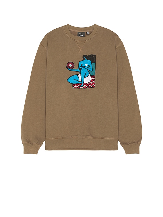 By Parra スウェットシャツ - Stone Grey | FWRD