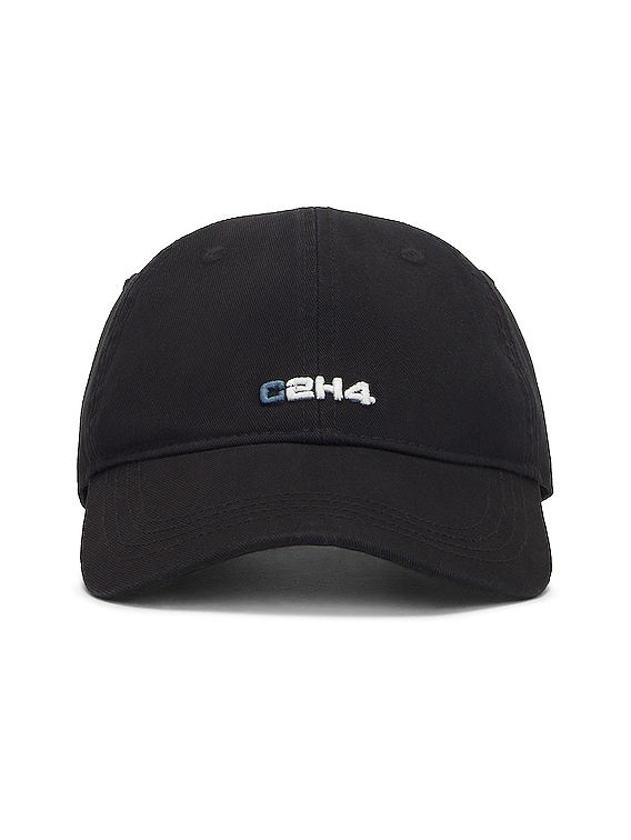 C2H4 Staff Uniform Logo Cap in Black FWRD