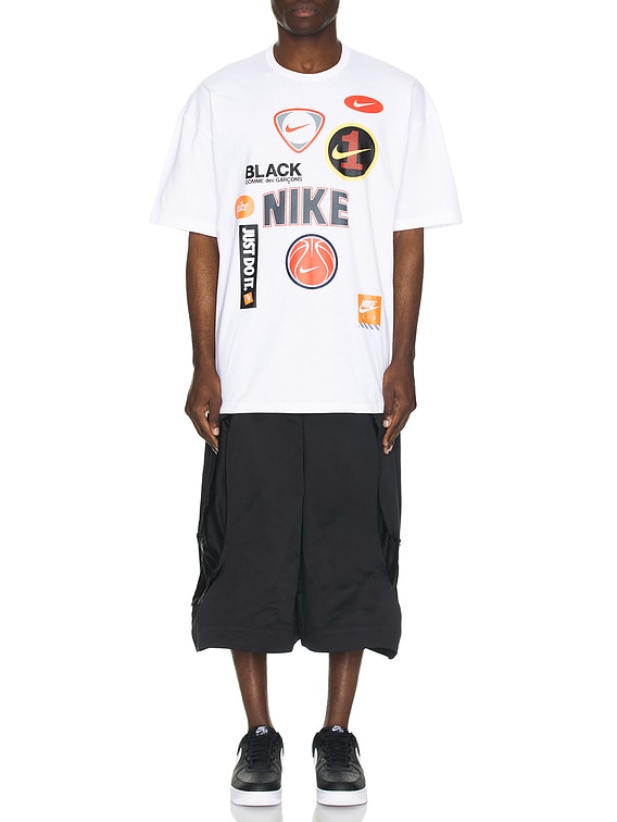 Comme des Garçons Black Oversized T-Shirt x Nike in Black | SVD