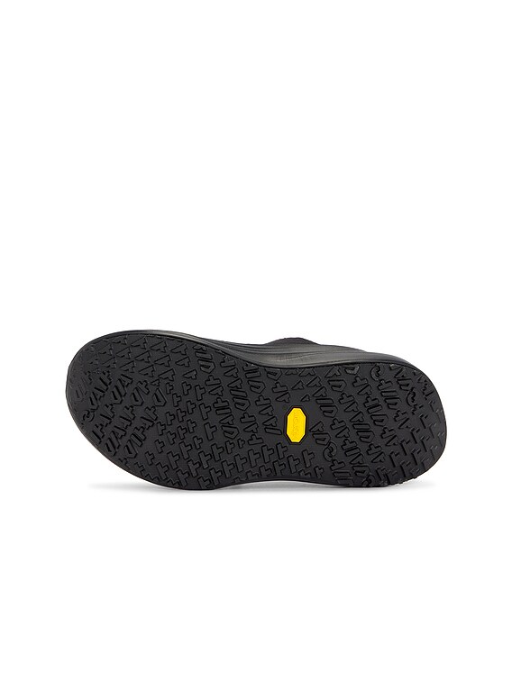 Black Comme des Garçons: Hoka TC1.0 Custom Sneakers (Black