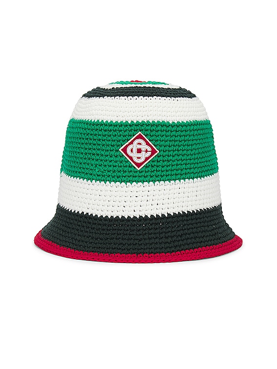 Casablanca 帽子於Green & White | FWRD