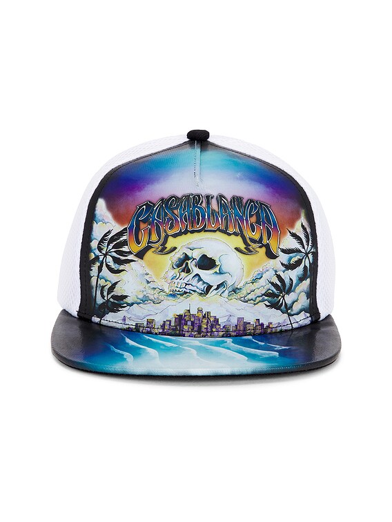 Le Premonition Printed Trucker Cap