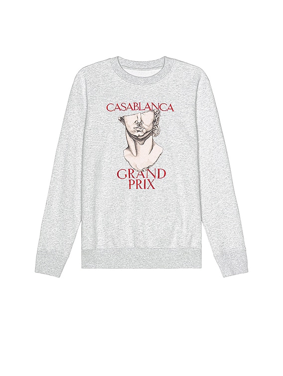 Grey Marl Fifth Avenue Sweatshirt  Casablanca Paris – Casablanca