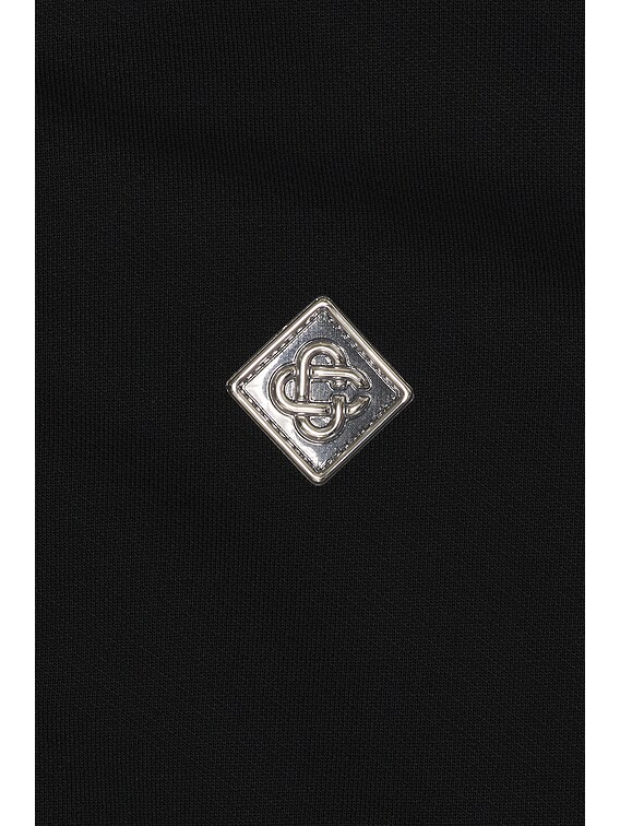 Casablanca Casa Chrome Full Zip Hoodie in Casa Chrome | FWRD