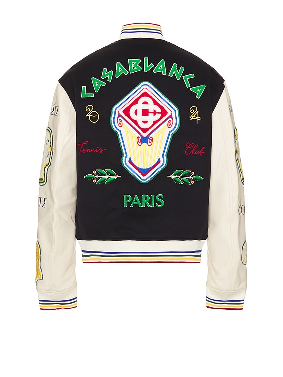 Patchwork Bomber Jacket