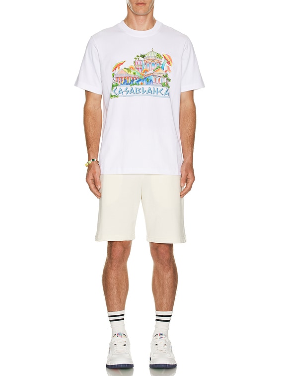 Casablanca The Road To Knowledge T-Shirt in White | FWRD