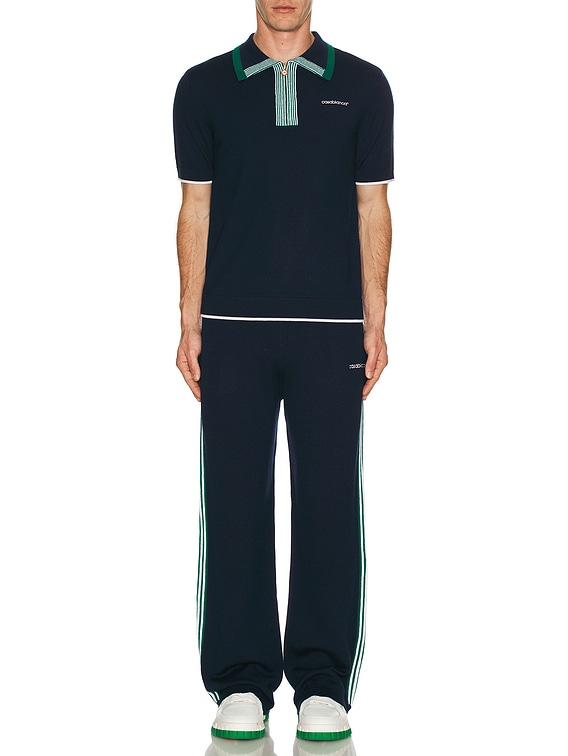 Casablanca ポロシャツ Casablanca TENNIS ポロシャツ - Navy | FWRD