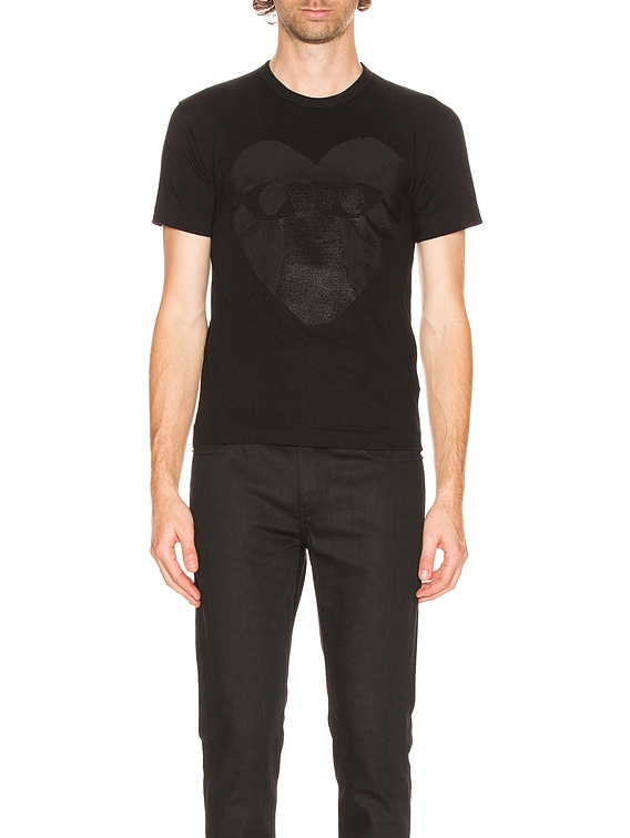 COMME des GARCONS PLAY PLAY Tシャツ - Black | FWRD