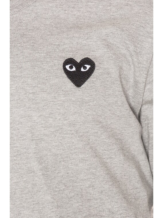 COMME des GARCONS PLAY PLAY 長袖Tシャツ - Grey | FWRD