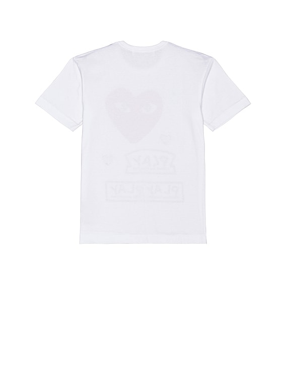 COMME des GARCONS PLAY Tシャツ - White | FWRD