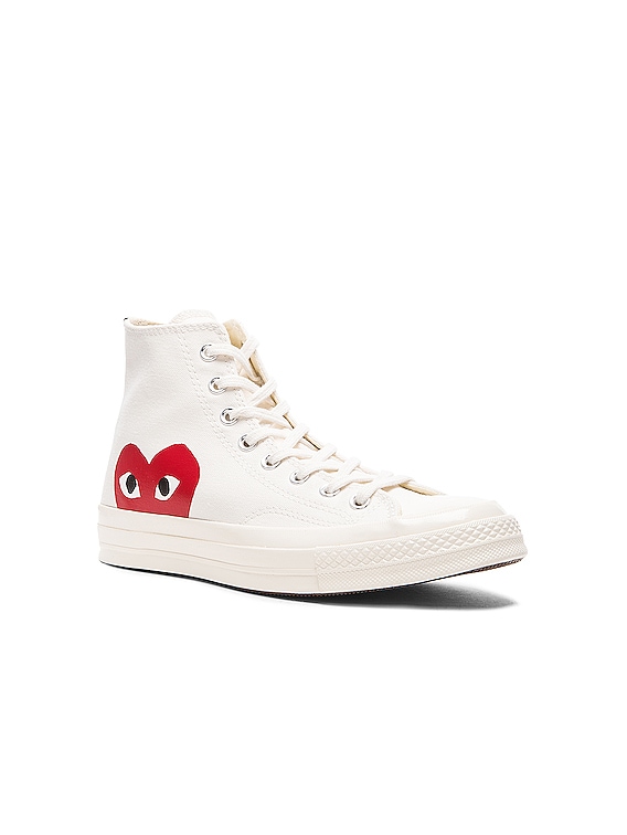 converse large emblem low top canvas sneakers