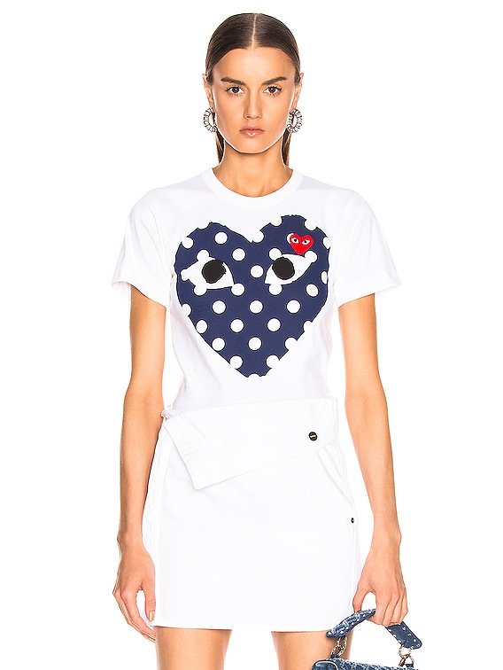 【PLAY COMME des GARCONS】Print logo Tee 23263149_55786027_600.jpg