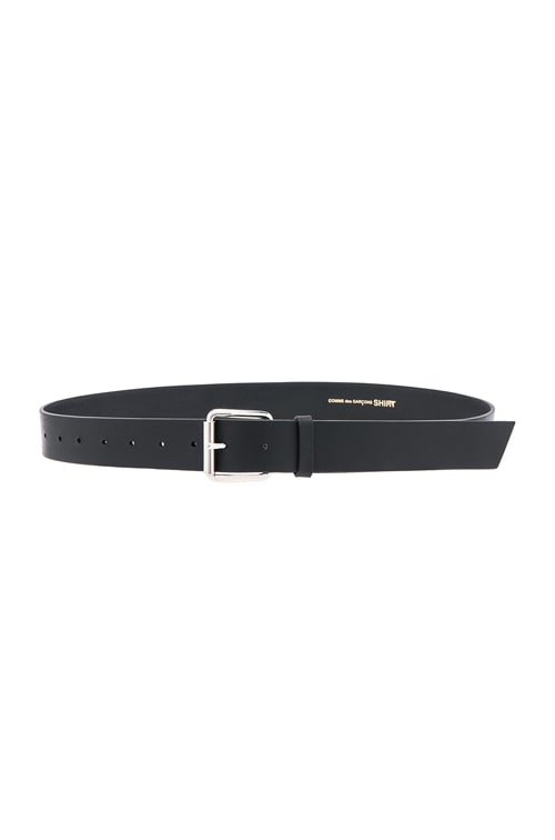 COMME des SHIRT Cowhide 35mm Belt in Black | FWRD