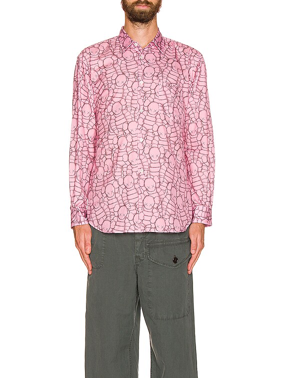 COMME des GARCONS SHIRT Kaws Shirt in Pink | FWRD