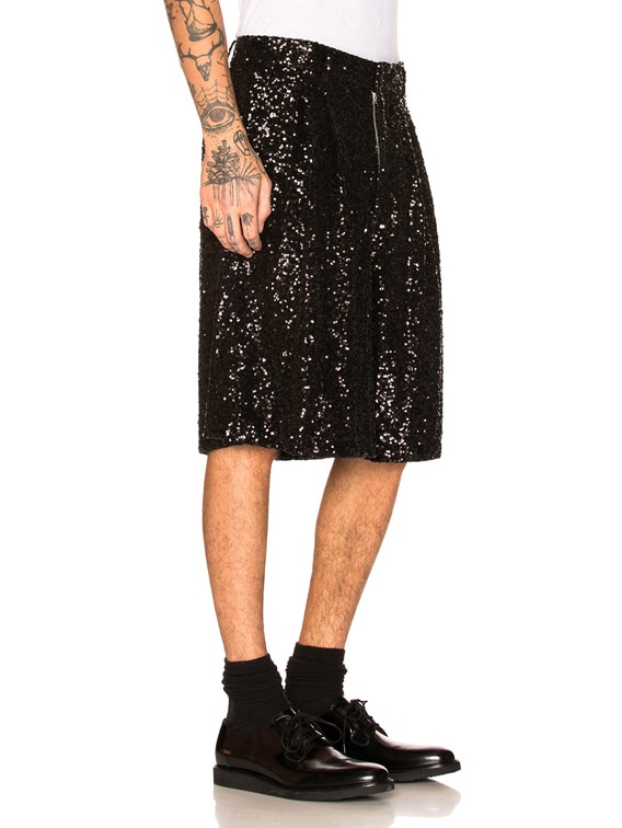 plus sequin shorts