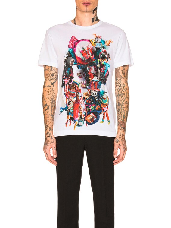comme des garcons graphic tee