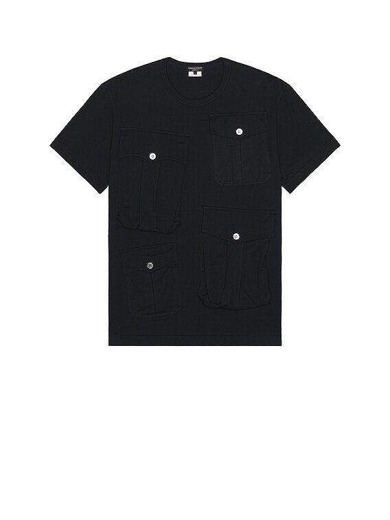 COMME des GARCONS Homme Plus Pocket Tee in Black | FWRD