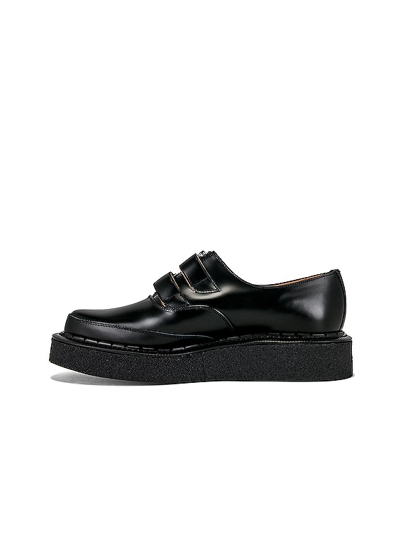 COMME des GARCONS Homme Plus George Cox Zip Belt Creeper in Black