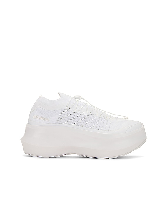 COMME des GARCONS Homme Plus x Salomon Pulsar Platform Shoe in White | FWRD