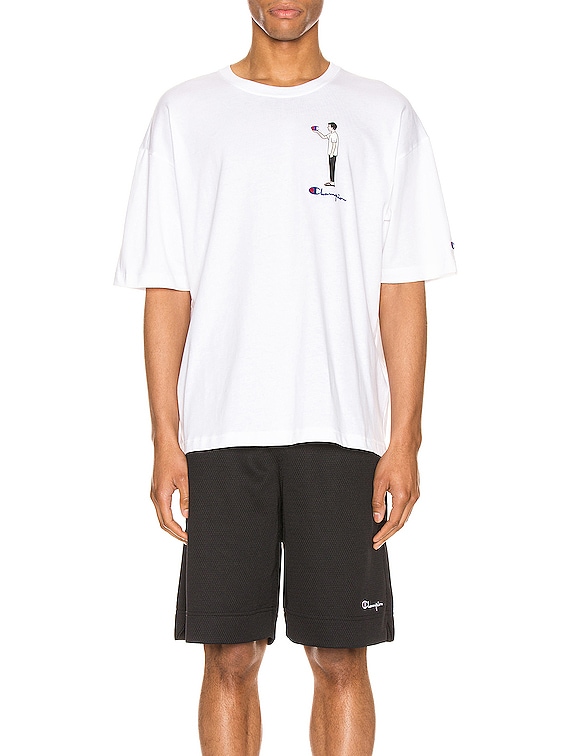 champion reverse weave short sleeve