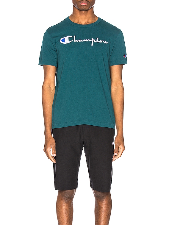 champion teal shirt