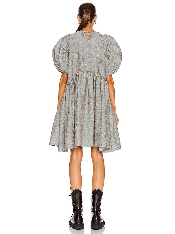 Cecilie Bahnsen Alexa Dress in Dove Grey | FWRD